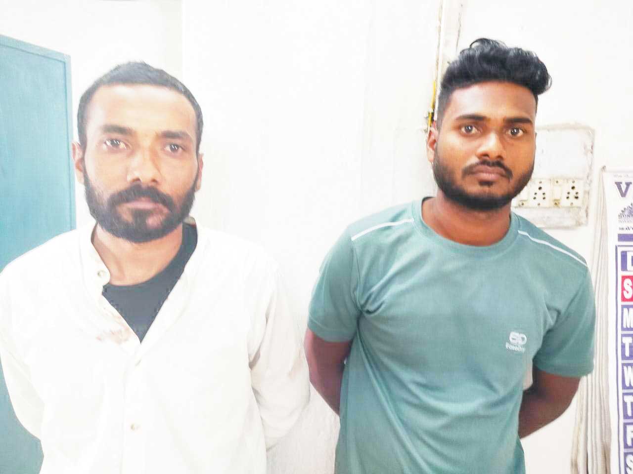 ओडिशा से गांजा लेकर आ रहे 2 आरोपी गिरफ्तार