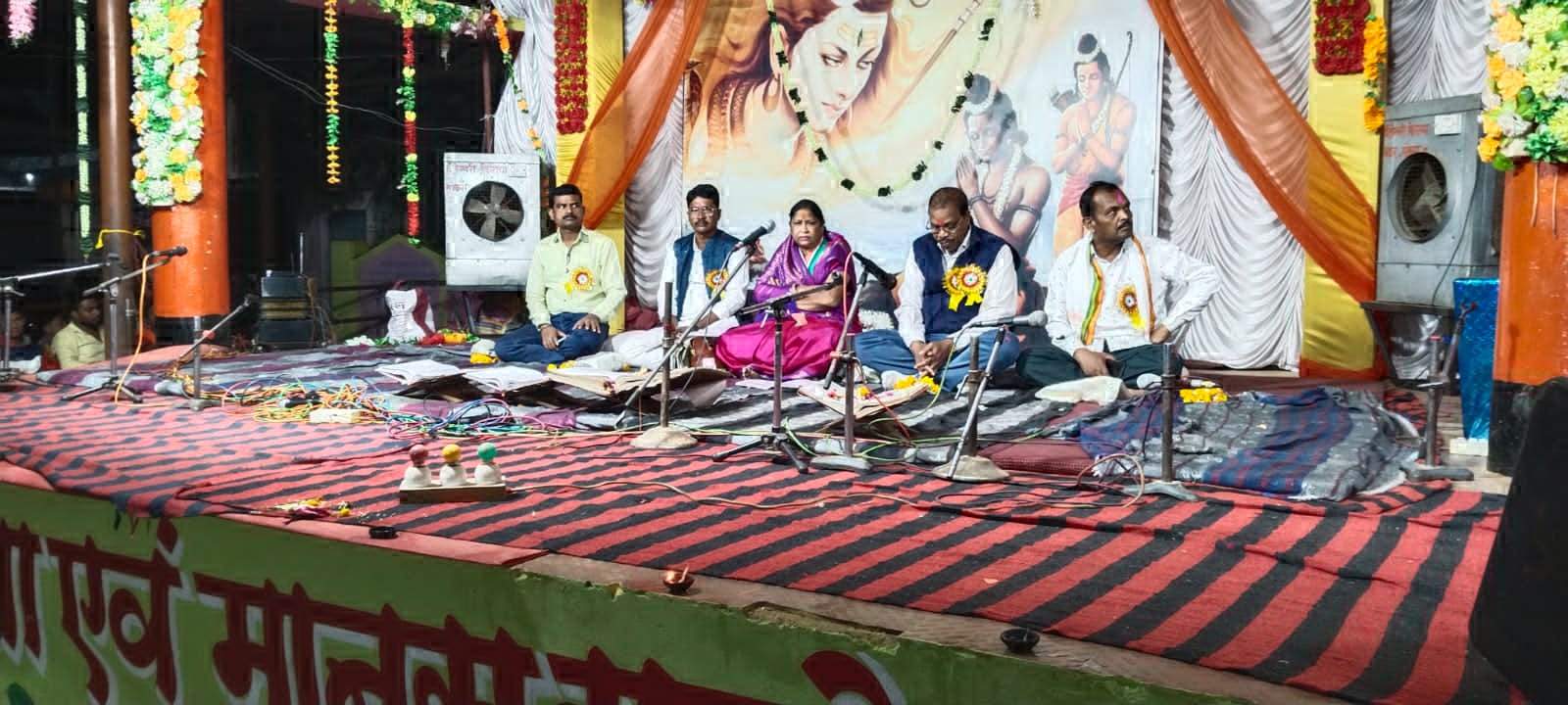 मानस सम्मेलन के 7वें दिन विधायक डॉ. लक्ष्मी  ने आयोजक समिति का बढ़ाया हौसला