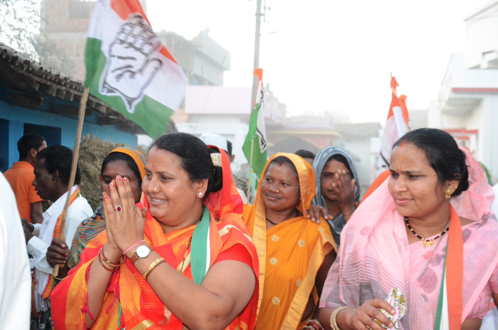 खुज्जी विधायक छन्नी ने भेजराटोला से शुरू की यात्रा