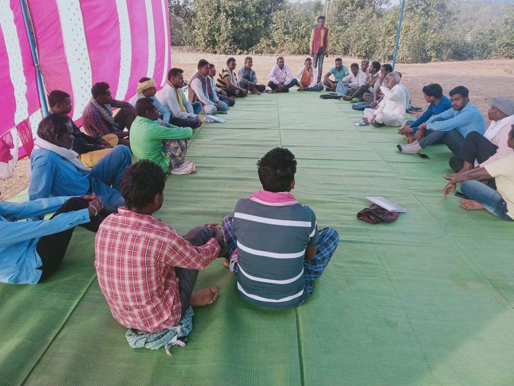 सर्व आदिवासी समाज की बैठक में विभिन्न विषयों पर चर्चा