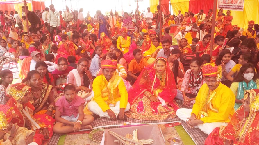 40 जोड़ों का सामूहिक विवाह