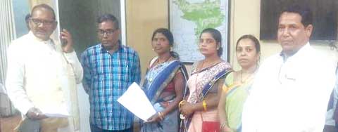  सीटू ने शिक्षा मंत्री प्रेमसाय सिंह को सौंपा ज्ञापन