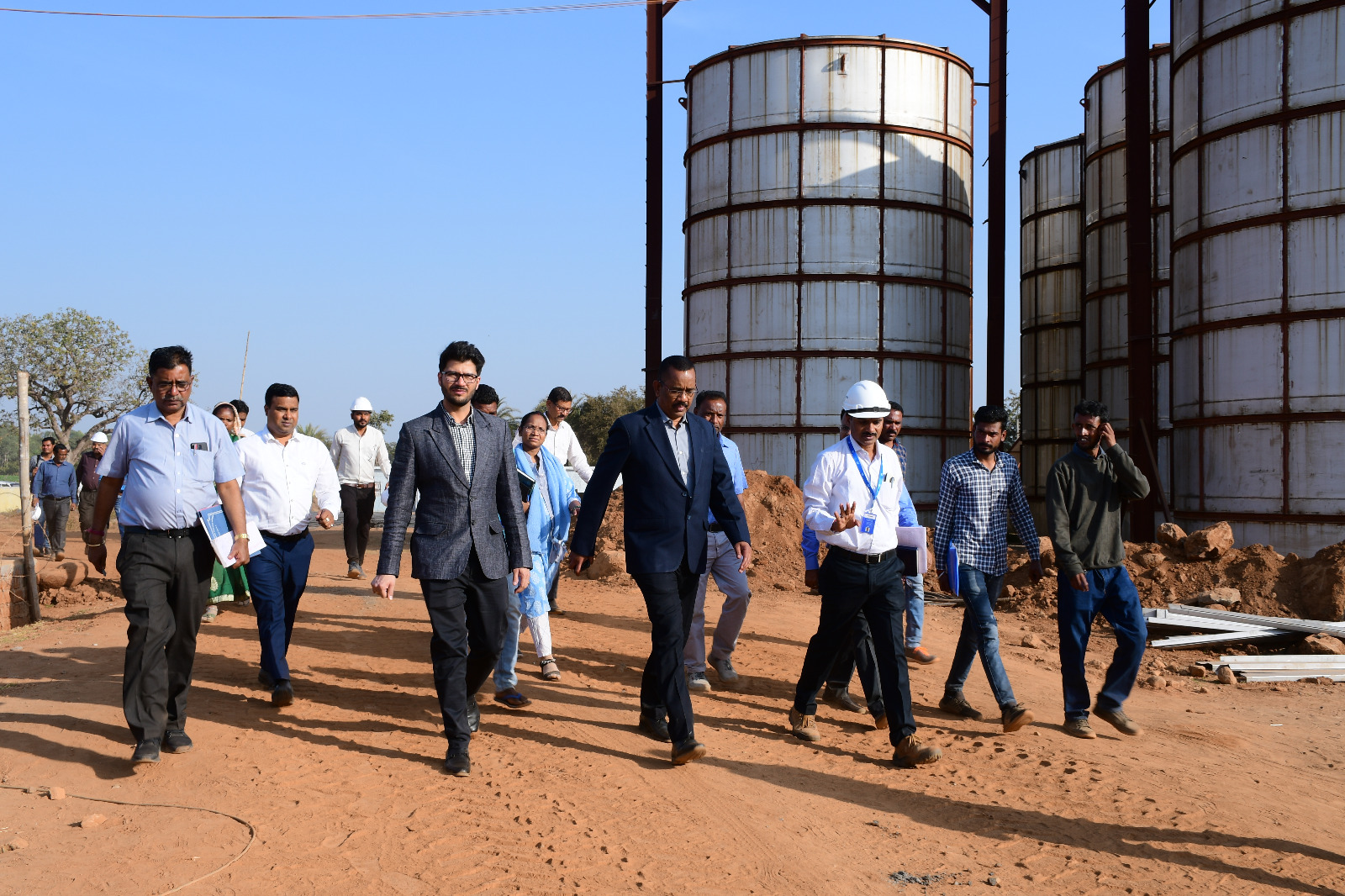 प्रदेश का पहला एथेनॉल प्लांट कोण्डागांव में ले रहा आकार 