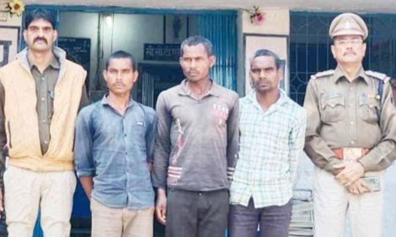 अंधे कत्ल की गुत्थी सुलझी, 3 आरोपी गिरफ्तार