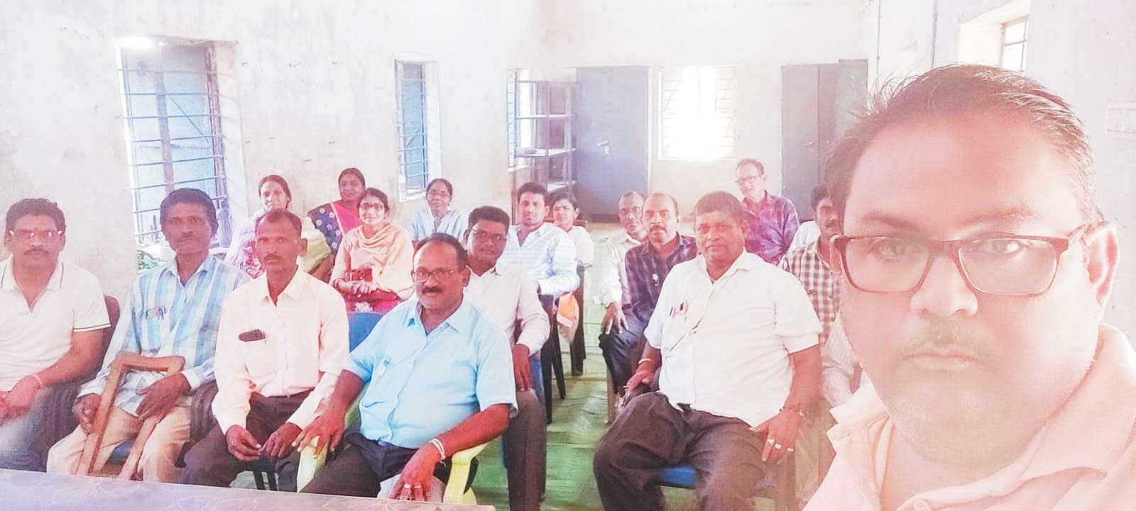 शिक्षक कल्याण संघ की बैठक