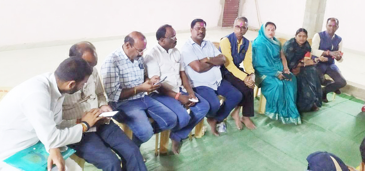 भाजपा के शक्ति केंद्र नगरी में बैठक