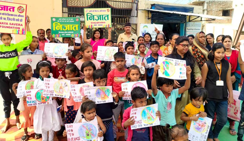 निजात अभियान में पुलिस ने एक माह में 635 गिरफ्तारियां की, 124 को जेल