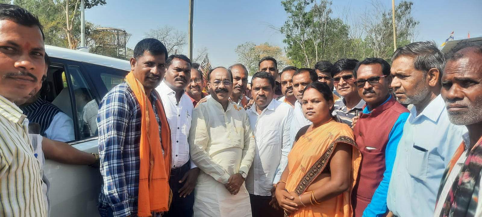 भाजपा प्रदेश संगठन प्रभारी का प्रथम उदयपुर आगमन पर भव्य स्वागत