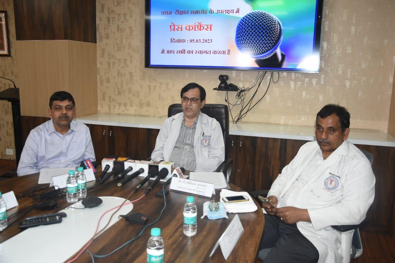 एम्स का प्रथम दीक्षांत  सात को, 850 छात्रों को डिग्री,10 को गोल्ड मेडल