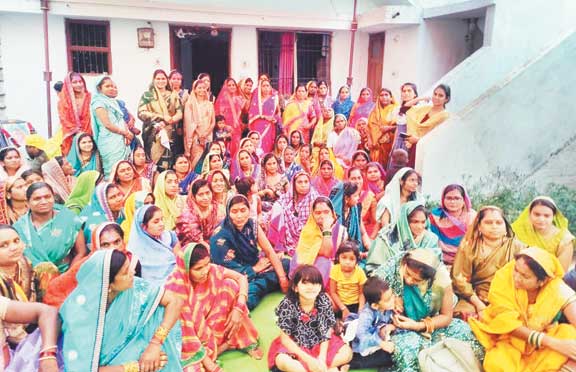 गड़रिया समाज में होली मिलन के साथ पदाधिकारियों का गठन