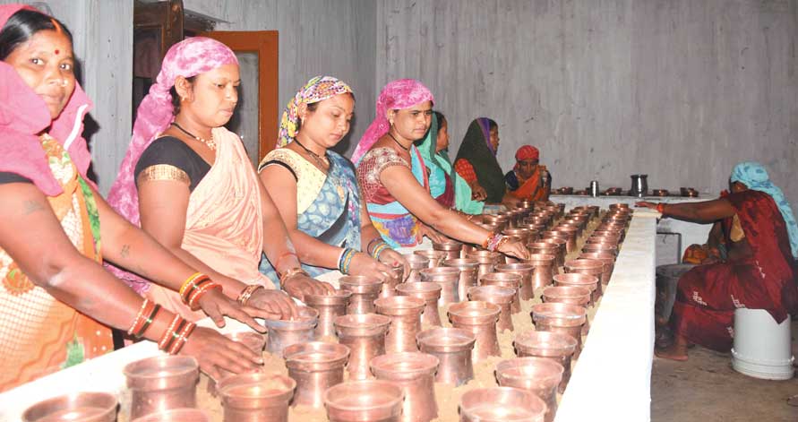 ज्योति कलश की तैयारी...