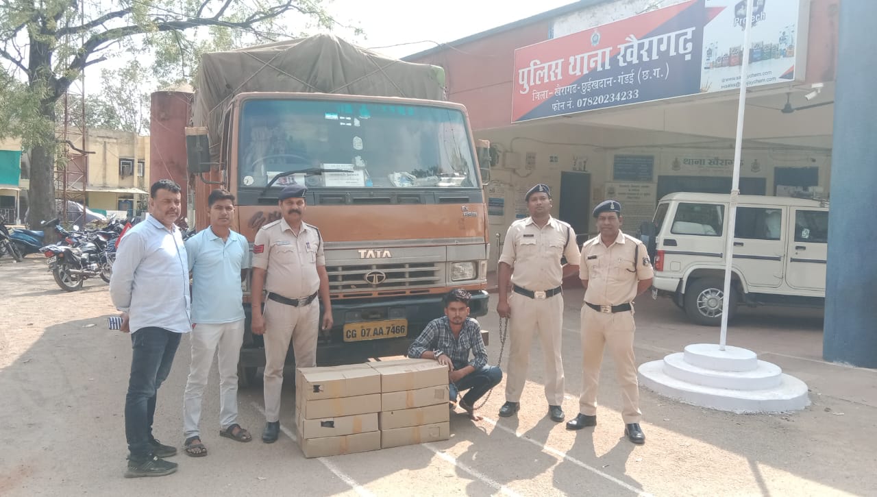 शराब परिवहन के लिए दुष्प्रेरित करने वाला सुपरवाईजर गया जेल