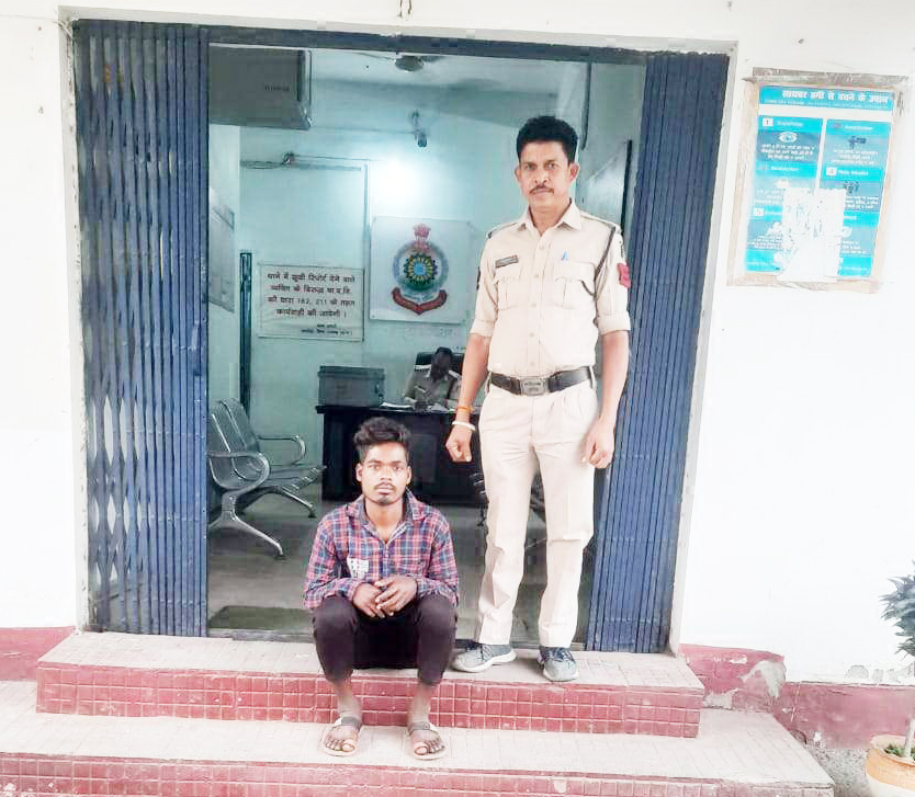 घर घुसकर महिला से छेडख़ानी, आरोपी गिरफ्तार 