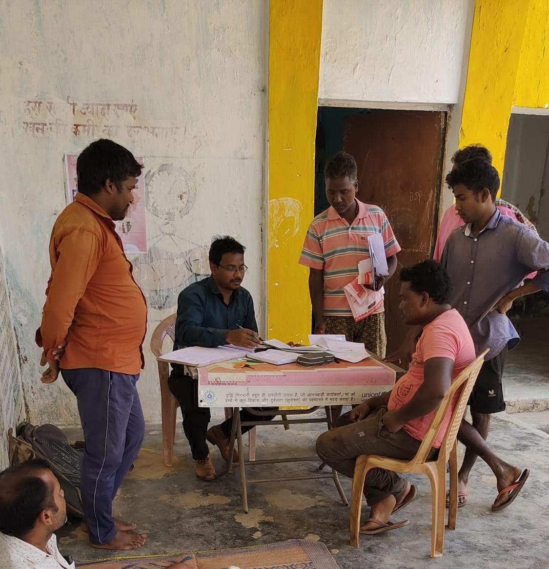 तहसील उदयपुर में मनाया  जा रहा बी1 वाचन सप्ताह