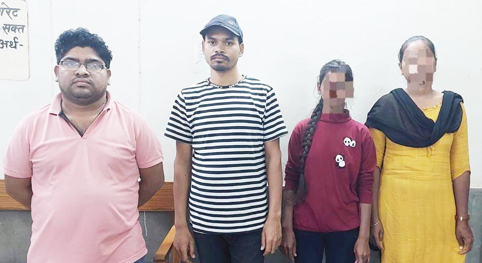 मंगेतर ही निकला आरोपी, सगाई तोडऩे प्रेमिका के साथ रची थी साजिश, 2 युवती सहित 4 गिरफ्तार