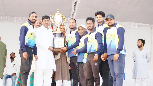 एनएससी पोड़ी का चिरमिरी कप पर कब्जा