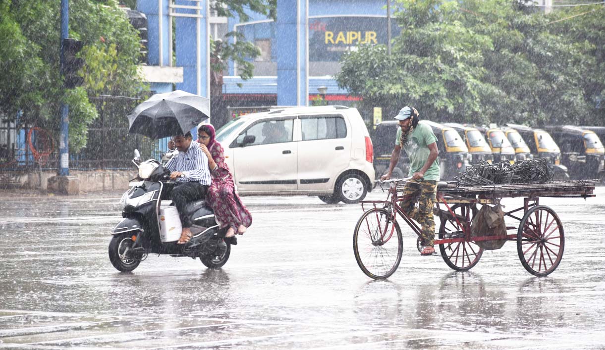 दल्लीराजहरा, नांदगांव, बिलासपुर और रायपुर में बारिश दल्लीराजहरा, नांदगांव, बिलासपुर और रायपुर में बारिश