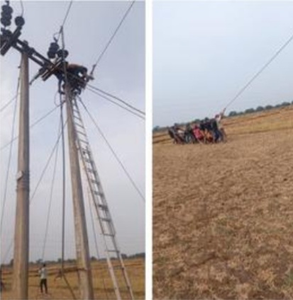 बारिश और आकाशीय बिजली गिरने से शहर की विद्युत आपूर्ति ठप, 5 घंटे ब्लैकआउट