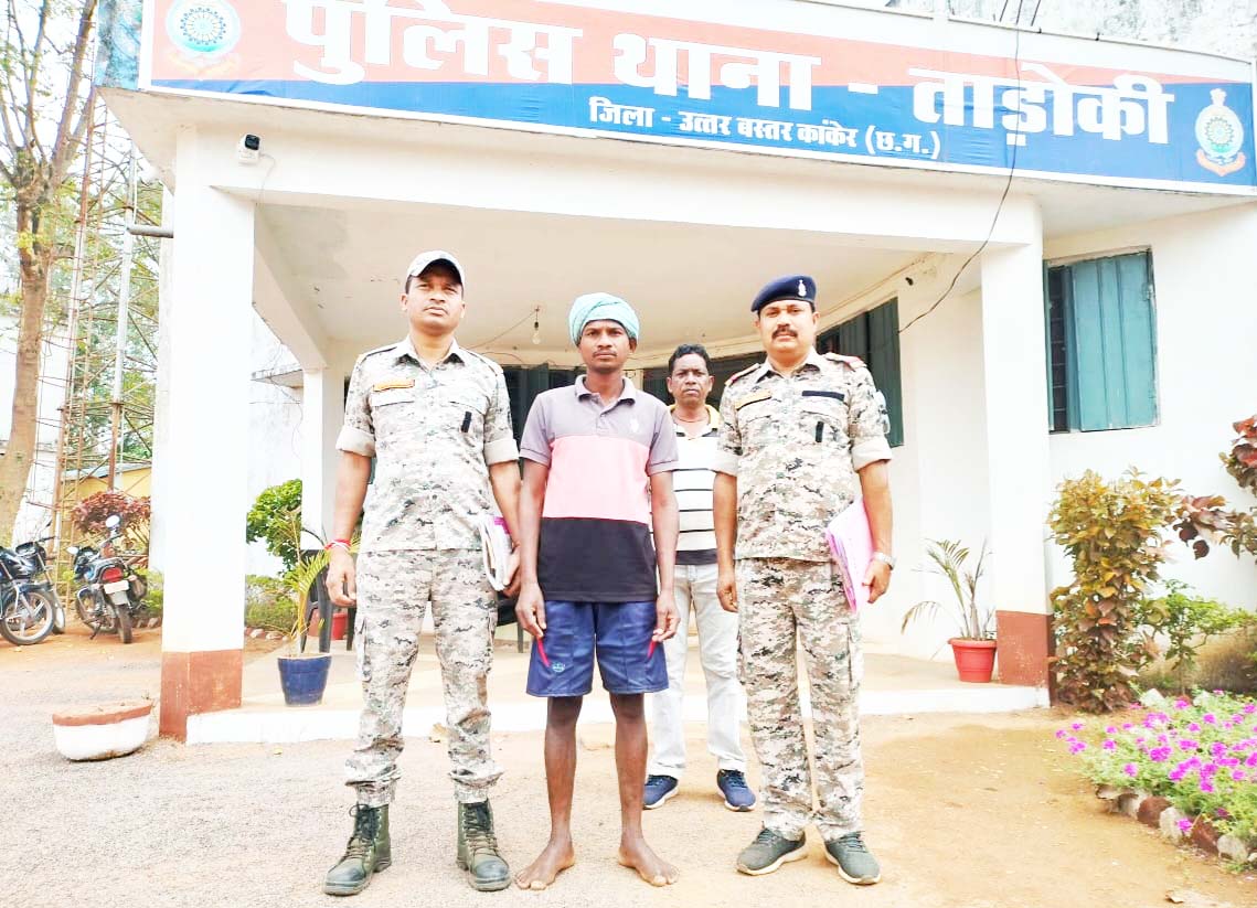 बकरी चराने की बात को लेकर पत्नी की हत्या, गिरफ्तार बकरी चराने की बात को लेकर पत्नी की हत्या, गिरफ्तार