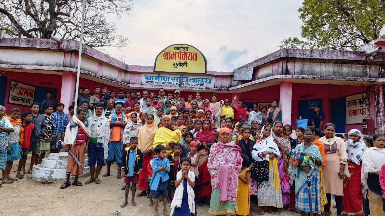 गुटोली में पुलिस की जन चौपाल, ग्रामीणों को दी जानकारी