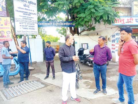 सफाई में ढिलाई, ठेकेदार पर 5 हजार रूपए का जुर्माना 