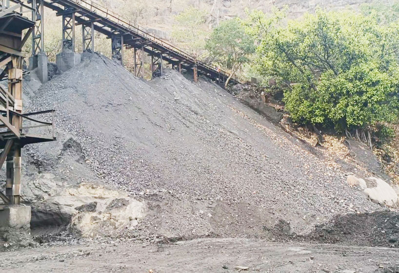 बिना अनुमति, बिना सर्वे काट डाला कोल हैंडलिंग प्लांट बिना अनुमति, बिना सर्वे काट डाला कोल हैंडलिंग प्लांट