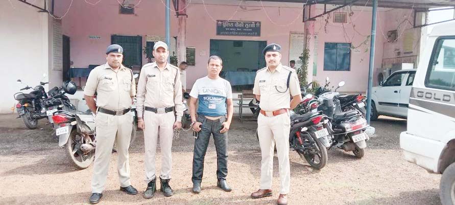 जमानत पर छूटकर पत्नी को चाकू लेकर ढूंढने वाला आरोपी पकड़ाया जमानत पर छूटकर पत्नी को चाकू लेकर ढूंढने वाला आरोपी पकड़ाया