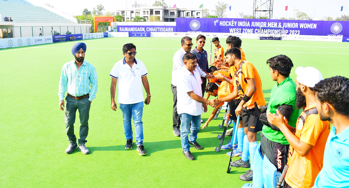 मध्यप्रदेश व राजस्थान 3-3 गोल की बराबरी पर रहे