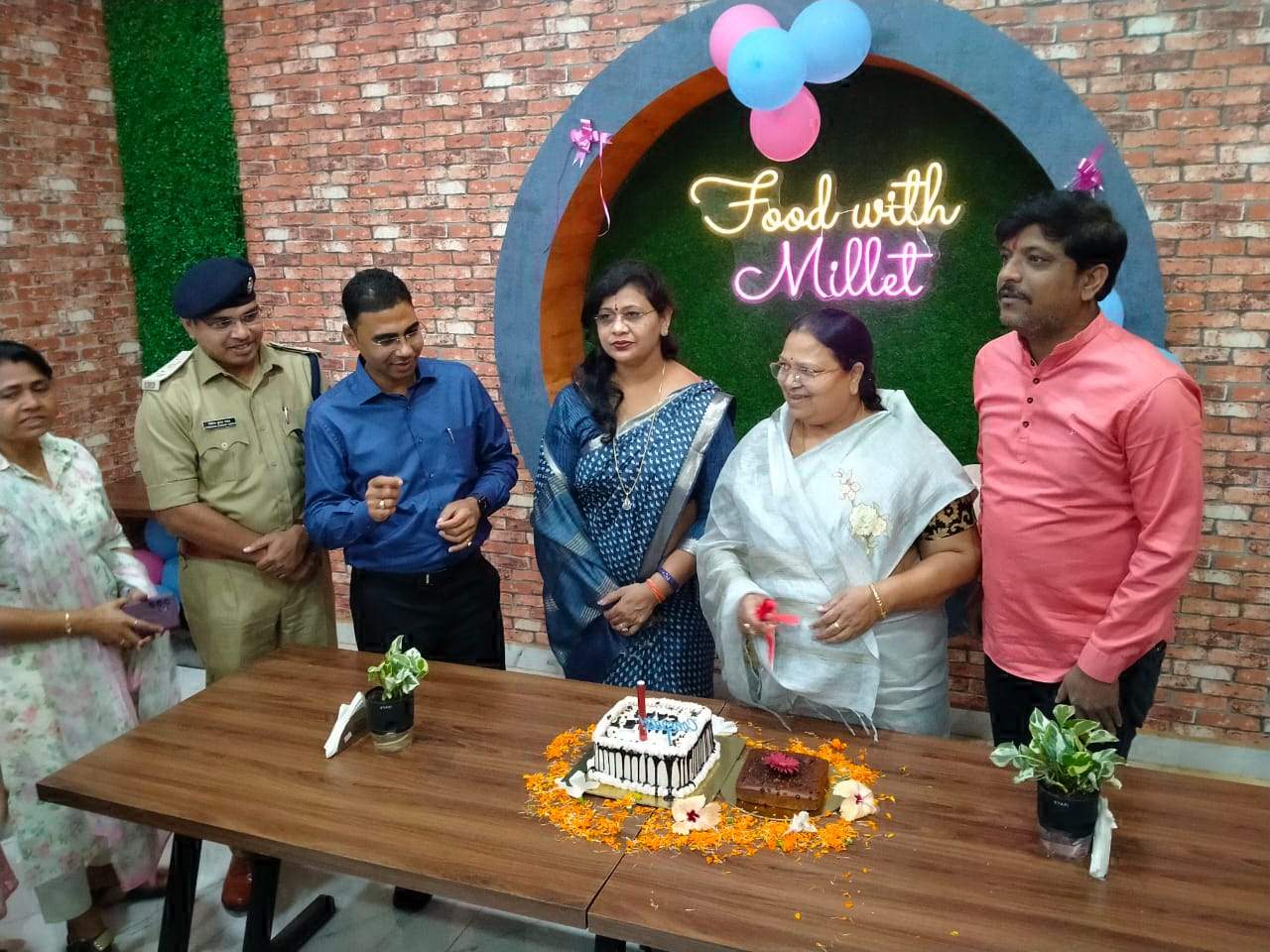 अनिला भेडिय़ा ने की मिलेट्स कैफे की शुरुआत