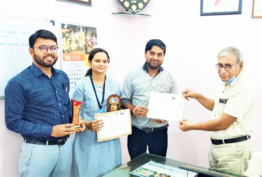टोबैको मॉनिटरिंग एप का बेहतर उपयोग, महासमुंद के शैक्षणिक संस्थानों को राज्य स्तरीय सम्मान टोबैको मॉनिटरिंग एप का बेहतर उपयोग, महासमुंद के शैक्षणिक संस्थानों को राज्य स्तरीय सम्मान