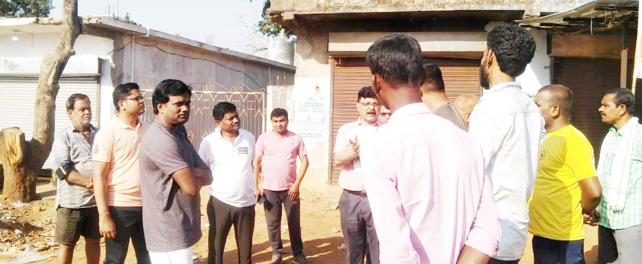 कलेक्टर ने मोहला क्षेत्र का किया निरीक्षण
