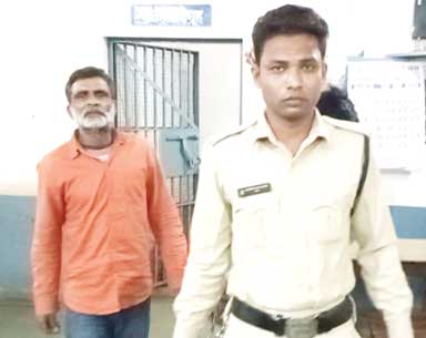 एक महीना पेट्रोल पंप से 6 लाख गबन कर फरार गिरफ्तार