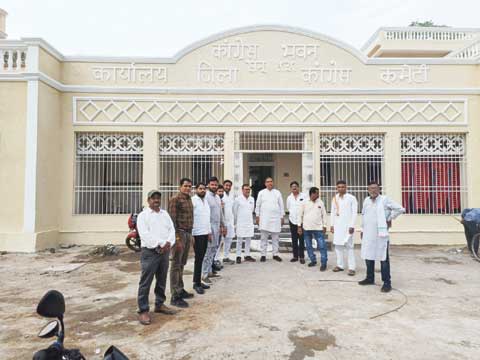 नए कांग्रेस भवन का कल शाम लोकार्पण नए कांग्रेस भवन का कल शाम लोकार्पण