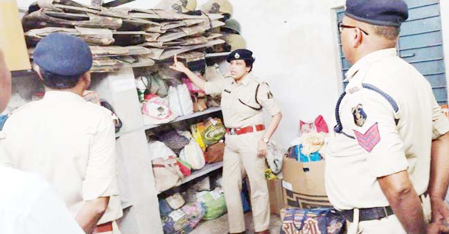 एएसपी ने किया थाना का वार्षिक निरीक्षण
