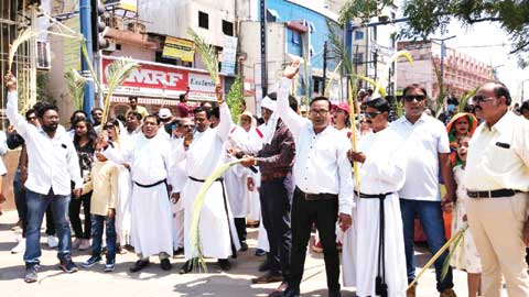 दुखभोग सप्ताह प्रारंभ, 7 को गुड फ्राइडे