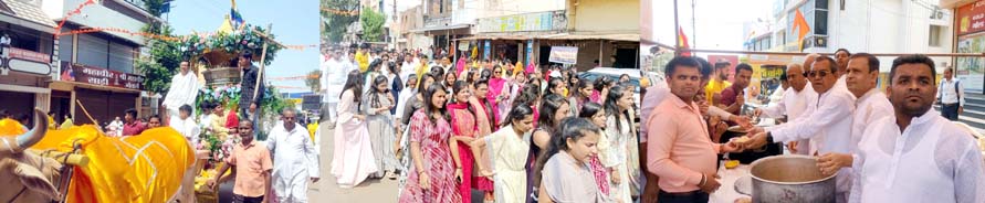 भगवान महावीर जन्म कल्याणक महोत्सव पर निकली भव्य शोभायात्रा भगवान महावीर जन्म कल्याणक महोत्सव पर निकली भव्य शोभायात्रा