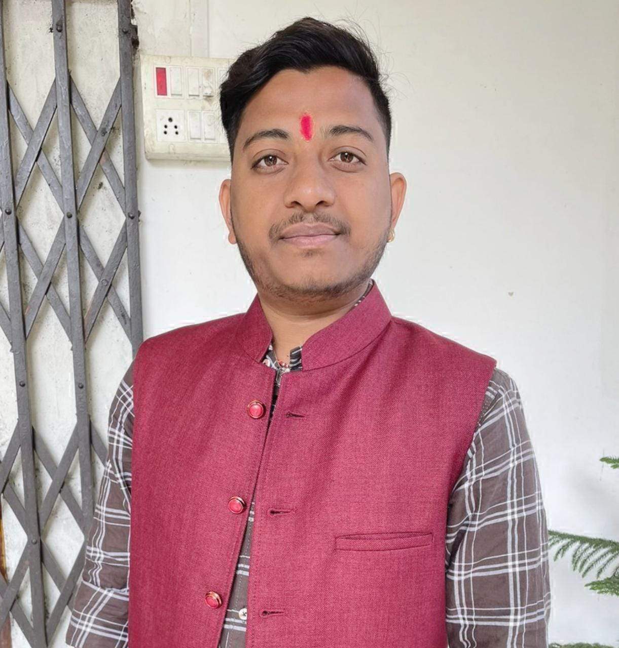 रामानुजगंज भाजयुमो के मंडल महामंत्री बने विक्रम 