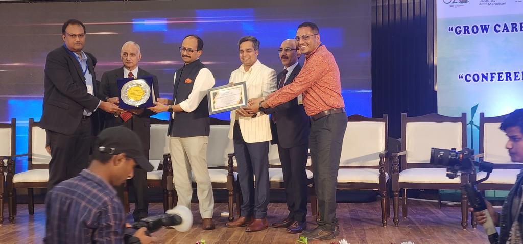 किरंदुल परियोजना अस्पताल को सीएसआर प्लेटिनम अवार्ड किरंदुल परियोजना अस्पताल को सीएसआर प्लेटिनम अवार्ड