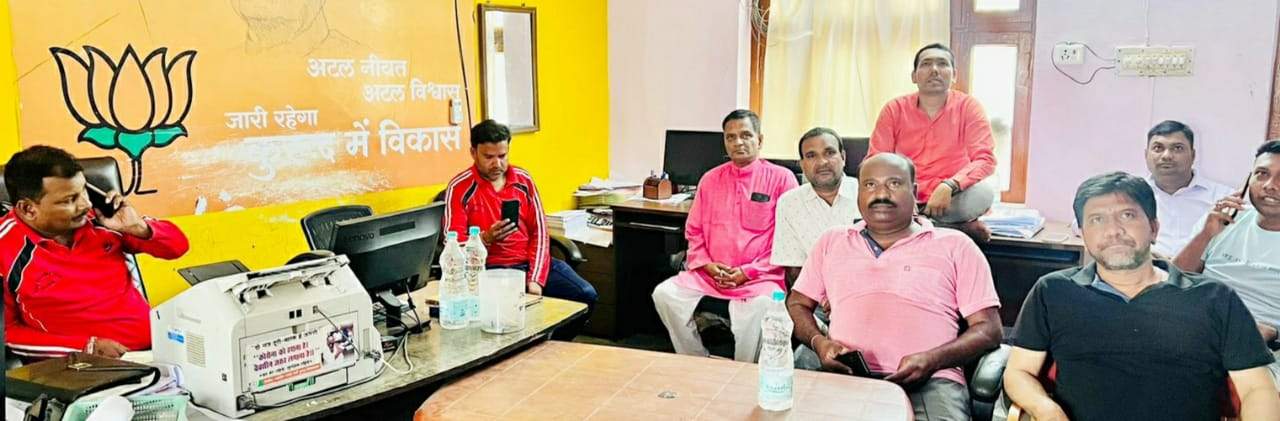 मोदी का संदेश सुन कुरुद भाजपा ने मनाया स्थापना दिवस