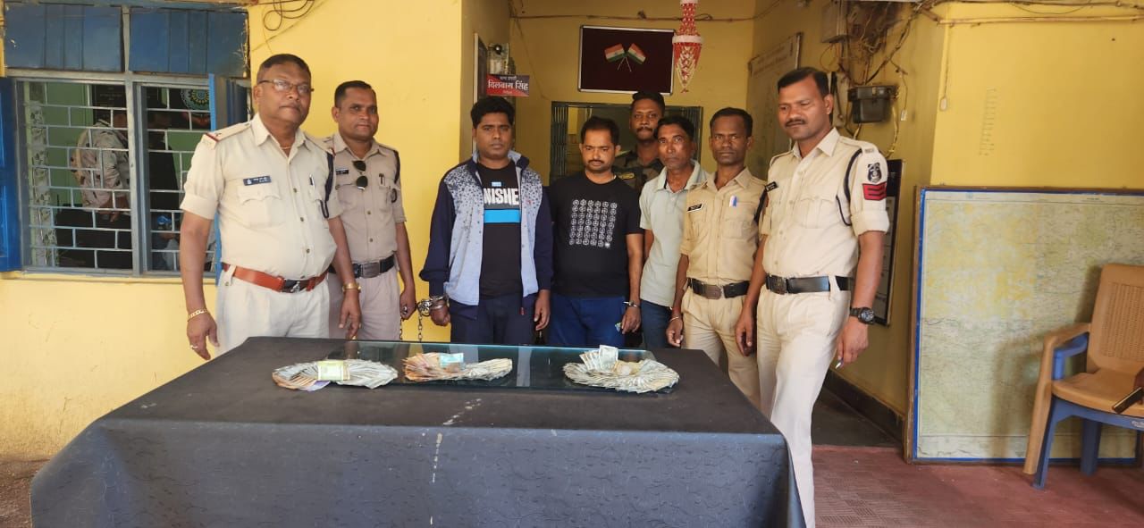 3 सटोरिए गिरफ्तार, नगदी जब्त