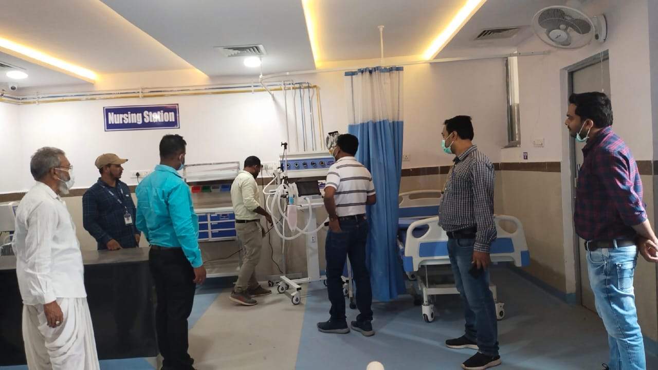 अस्पताल में मॉक ड्रिल, परखी तैयारियां 