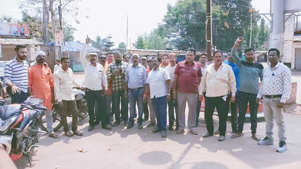 नगरी बंद शांतिपूर्ण सफल रहा