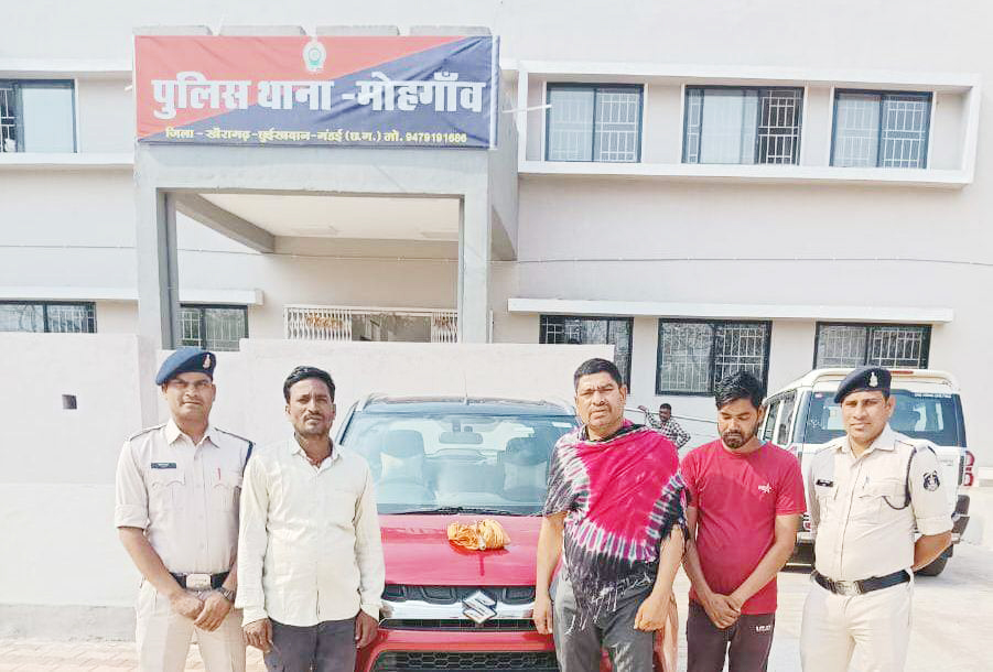 रास्ता रोककर मारपीट करने वाले आरोपी पकड़ाए रास्ता रोककर मारपीट करने वाले आरोपी पकड़ाए