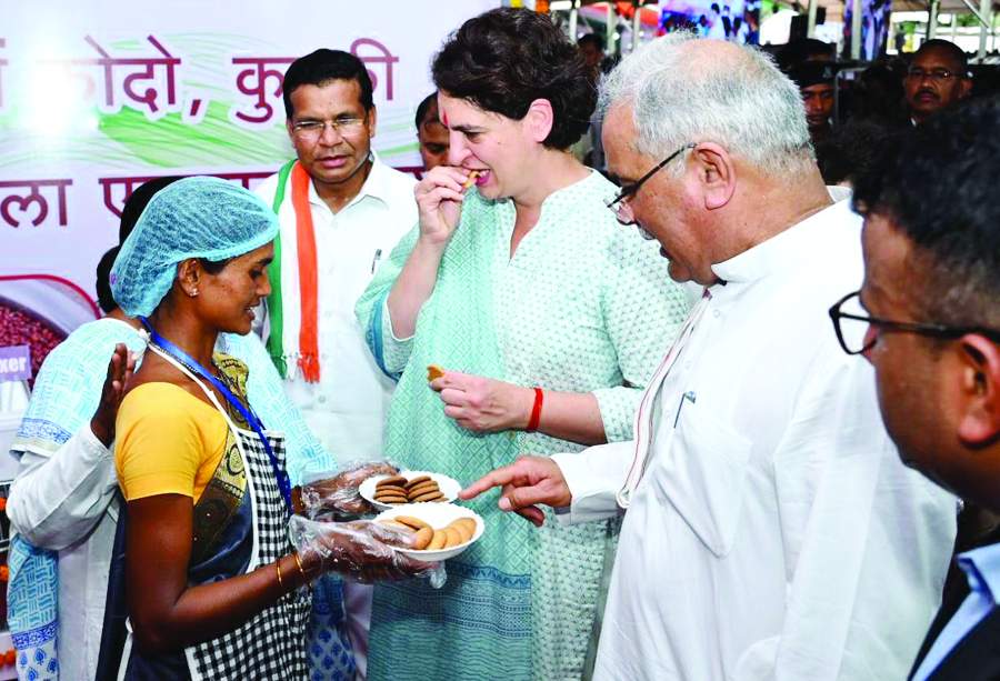 बस्तर के लोग अच्छे, उनमें हुनर भी बेहतरीन-प्रियंका 