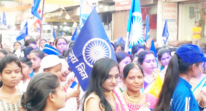 बौद्ध महार समाज व सर्व समाज ने हर्षोल्लास से मनाई अंबेडकर जयंती