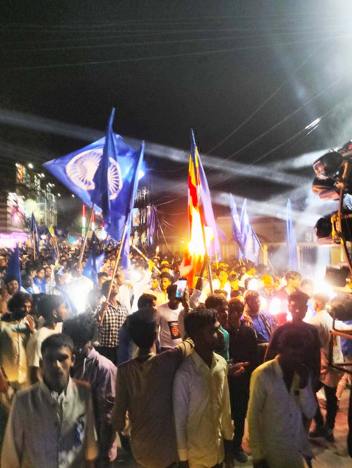 अंबेडकर जयंती पर निकली भव्य शोभायात्रा