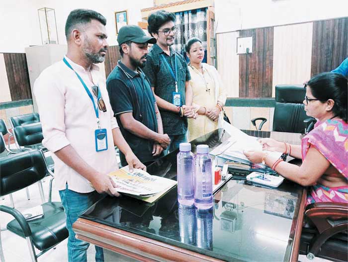 शेल्टर होम स्थल के लिए भूमि आबटंन की मांग