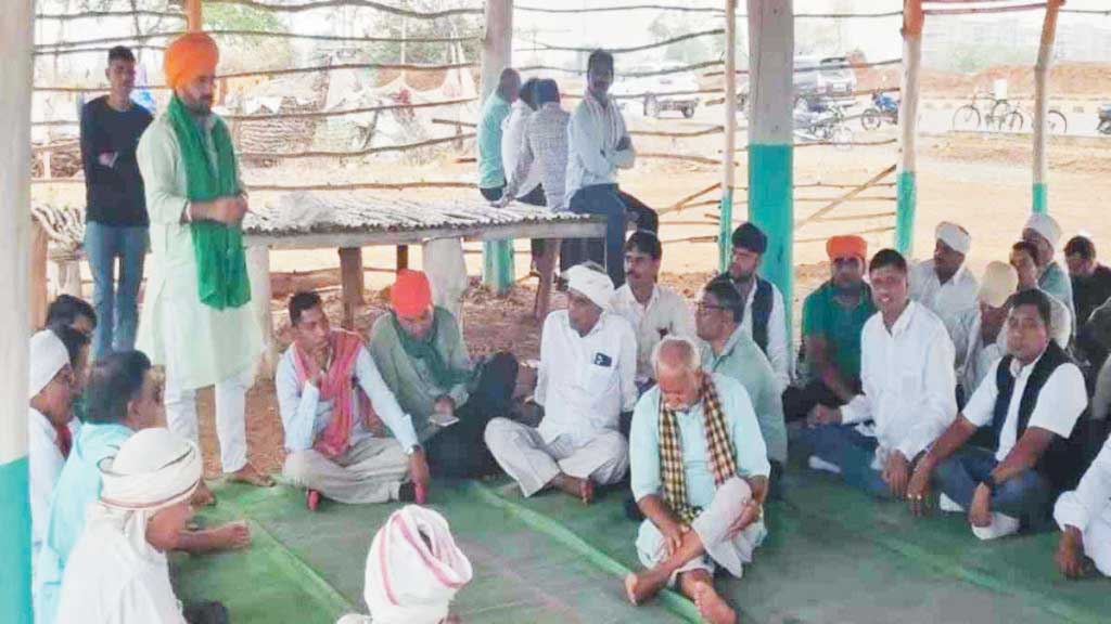   फिर बड़े आंदोलन की तैयारी में नवा रायपुर के किसान