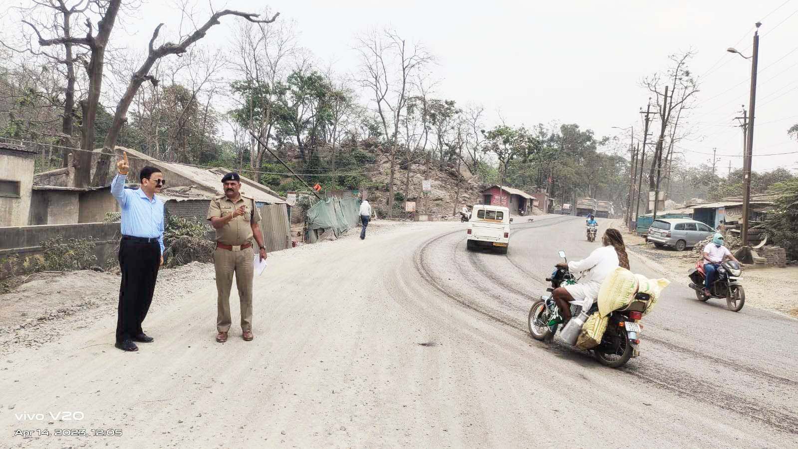 ब्लैक स्पॉट चिन्हांकित कर सुधार के निर्देश