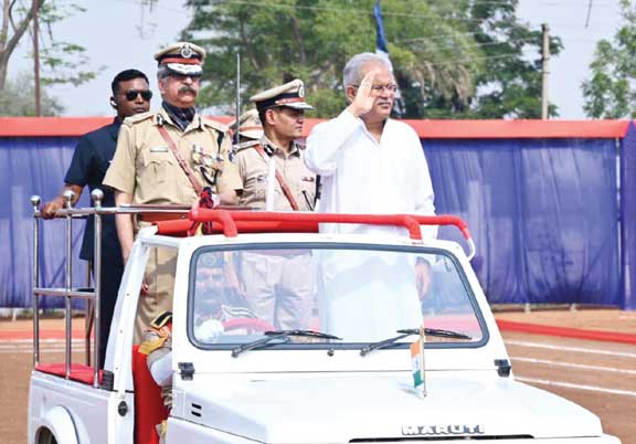 अपराधियों में पुलिस का भय हो तभी उपलब्धि- बघेल